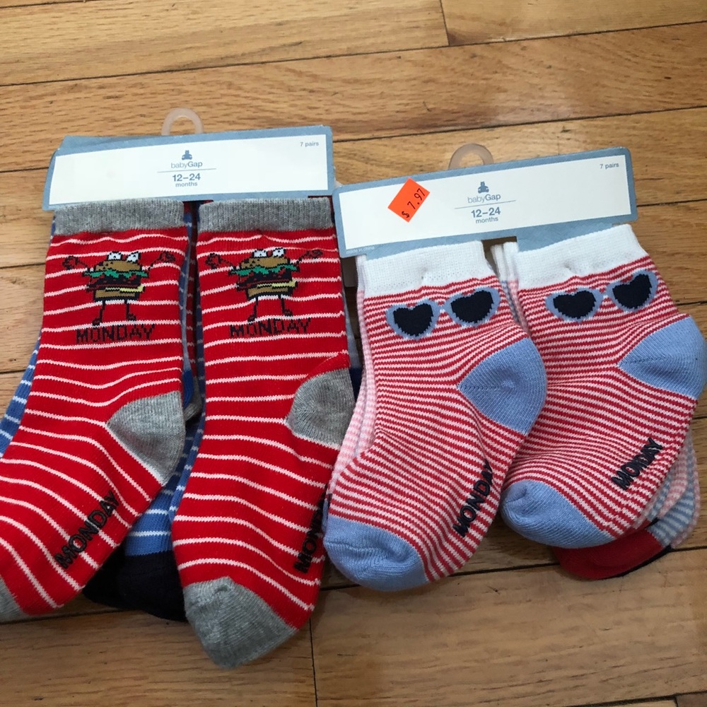 Brand new socks from the gap